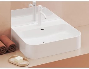 Ravak XJX01155006 - Pultlapra szerelhető CERAMIC SLIM mosdó 55x45 cm kerámia/fehér