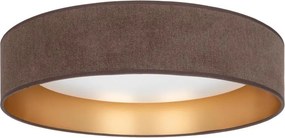 Brilagi-LED dimmelhető VELVET SM. VARI 24W/230V 3000-6500K átmérő 45 cm barna/arany + távirányító