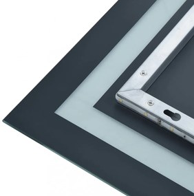 vidaXL LED-es fürdőszobai tükör érintésérzékelővel 60 x 80 cm