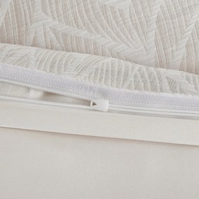 Alabama bézs színű jacquard ágynemű, 140 x 200 cm, 70 x 90 cm