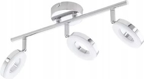 Led mennyezeti lámpa Cello 3-pontos Króm, funkcionális, modern, állítható