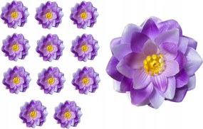 12x Művirág Nenufar Termék bimbófej 11cm, mint egy műmargaréta