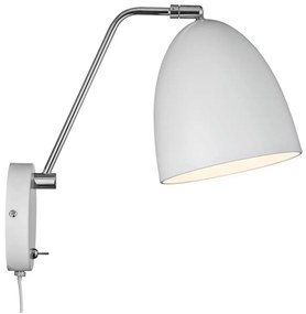 NORDLUX Alexander fali lámpa, fehér, E27, max. 15W, 16cm átmérő, 48621001