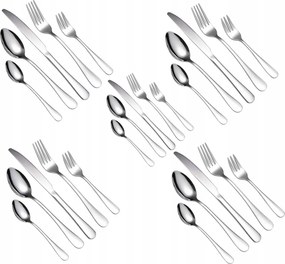 Evőeszköz Készlet 30 El 6 db-os evőeszköz szett doboz