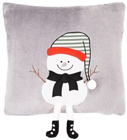 4Home Frosty Snowman karácsonyi párnahuzat, 40 x 40 cm