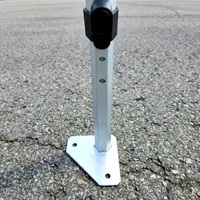 Kerti partysátor 3x4,5 m: Az Ön kuckója a pihenéshez és az ünneplésekhez - falak nélkül - Fekete