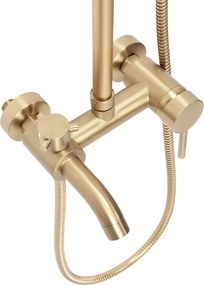 Rea Luis, zuhanygarnitúra kádcsapteleppel, arany matt, REA-P7051