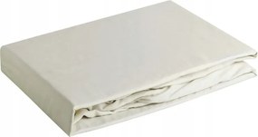 Szatén gumis lepedő 100x200 Nova bézs 25 cm magas matrachoz