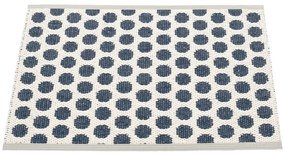 Sötétkék kültéri-beltéri szőnyeg 70x50 cm Noa Dark Blue – Pappelina