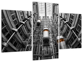 Lift az épületben képe (90x60 cm)