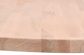tömör bükkfa kerek asztallap Ø70 x 4 cm