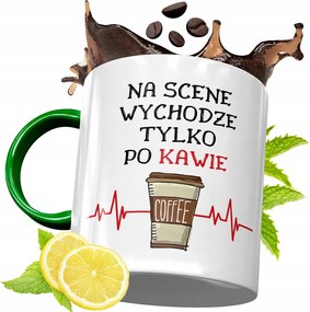 Zöld Bögre Színésznek Születésnapra Ajándék fényképes nyomtatással