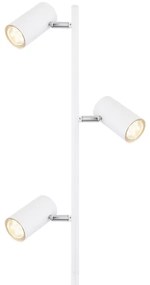 Globo 57910SW - Állólámpa ROBBY 3xGU10/5W/230V fehér