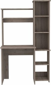 Polcos íróasztal 98,5x45,3x162,5cm fehér FUR1232-2