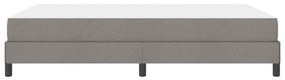 Boxrugós ágy matracmal Tópszínű 160 x 200 cm szövet
