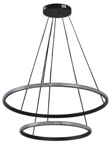 LED dimmelhető függeszték kábellel LED/55W/230V 3000-6500K átmérő 60 cm + távirányító