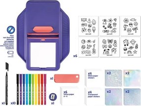 Tetoválás- és matricakészítő készlet 2 az 1-ben, MAPED CREATIV Tattoos & Stickers (IMAC911900)