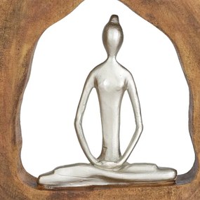 Eglo 427414 - Dekoráció KEMAMAN 27,2x28,5 cm fa/gyanta