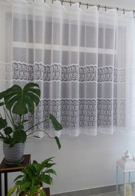 Mg Függöny 35803 Fehér 300x160cm kész, M szalaggal