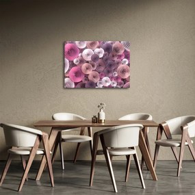 Absztrakt kép Rózsa virága (70x50 cm)
