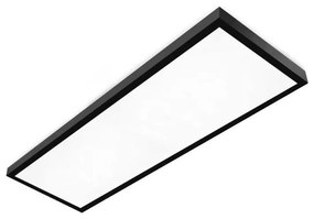 LED Mennyezeti panel BRISBANE LED/36W/230V 4000K 29,5x119 cm fekete