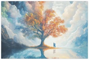 Kép – Az élet és szerelem fája (90x60 cm)