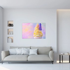 Kép - Levendulás fagylalt (90x60 cm)