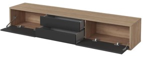 TV asztal Fiora 39 (olajozott tölgy + antracit). 1066463