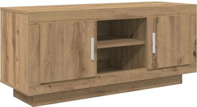 vidaXL TV szekrény Artisan tölgy 102 x 35 x 45 cm Faanyag