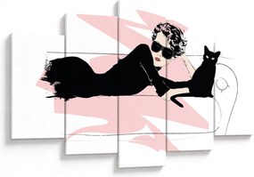 Kép - Fashion lady (150x105 cm)
