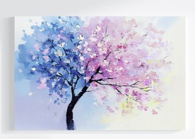 Vászonkép Canvas Természet Kert Fa Virágok Tavasz 60x40