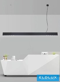 UNIVERSO Függeszték 42w 2720lm CCT IP20 Fekete 1183x56x33mm