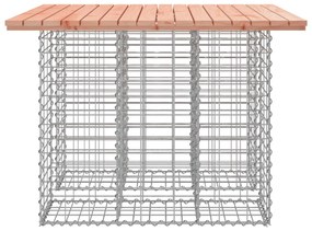 tömör duglászfenyő gabion kerti pad 100x102x72 cm