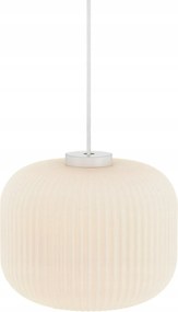 Nordlux Milford 30 opál függeszték, üveg, E27, fényerőszabályozható, 30 cm