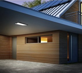 Eglo - LED kültéri mennyezeti lámpatest érzékelővel CASAZZA LED/18,5W/230V IP44