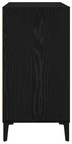 Fekete tölgy büfé 103,5x35x70 cm Műnyag