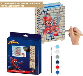 Pókember Wall festhető fa kép