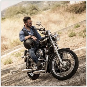 Poszterek 100x100 Motorkerékpár Klasszikus Motor