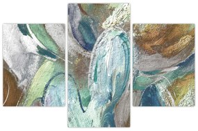 Kép - Absztrakt figurás festészet (90x60 cm)