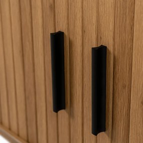 Szafka RTV Dwudrzwiowa 120 cm TRISH Dąb