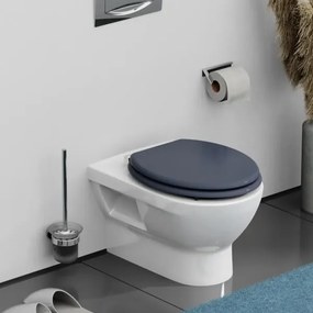Schütte 80104 - SPIRIT antracit WC-ülőke, SoftClose, MDF fa