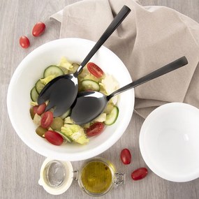 Rozsdamentes acél salátaszedő Black – Orion