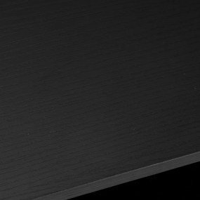 Fekete dohányzóasztal 40x80 cm Manila – Casa Selección