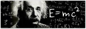 Poszterek 200x66 Albert Einstein E=MC2