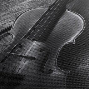 Kép - Viola (órával) (90x30 cm)