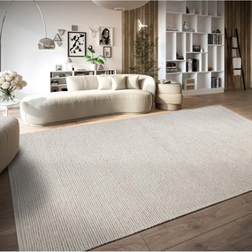 Fehér kézi szövésű gyapjú szőnyeg 160x230 cm Francois – Villeroy&amp;Boch