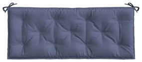 tengerészkék oxford szövet kerti padpárna 120 x 50 x 7 cm