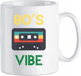 Nyomott mintás bögre Retro 90s Vibe Kerámia 330 ml