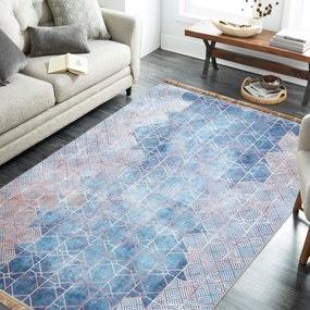 Csúszásgátló szőnyeg geometrikus mintával Szélesség: 120 cm | Hossz: 180 cm