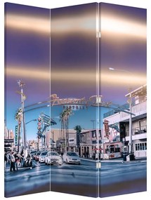 Paraván -  Utca Las Vegasban (126x170 cm)